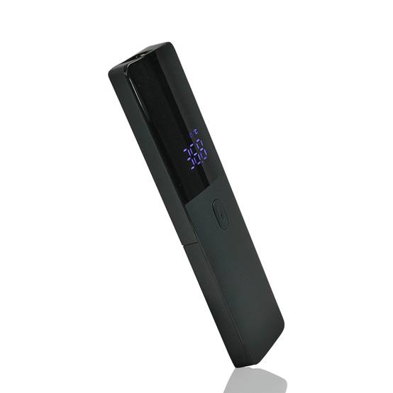 Fishtec - Thermomètre sans contact Slim FISHTEC, mesure en 1 seconde, alerte bip >37,8C, memoire 32 mesures, design fin et hygienique, 15x3,7x1,6 cm - Image 1