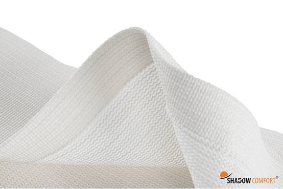 Voile d'ombrage perméable rectangle 2,0 x 3,0 Artic White - Shadow Confort - Image 2