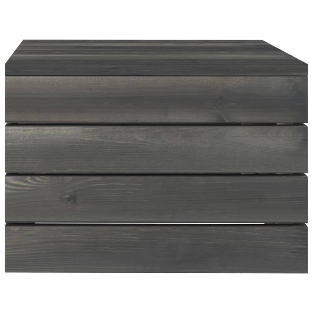 Helloshop26 - Salon de jardin palette meuble d'extérieur ensemble de mobilier 5 pièces avec coussins bois de pin massif - Imagen 7