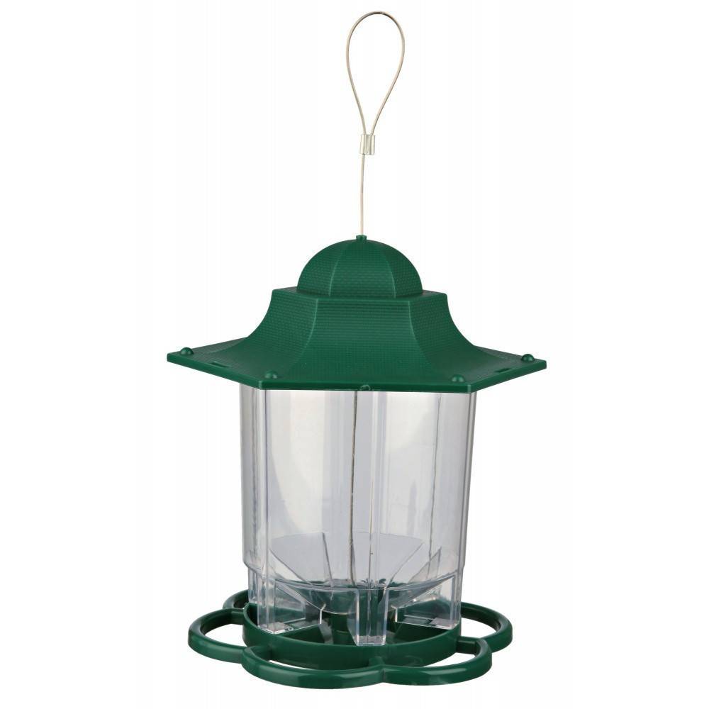animallparadise - Mangeoire lanterne 1,4 Litres - 22 cm pour à graines oiseaux - Imagen 1