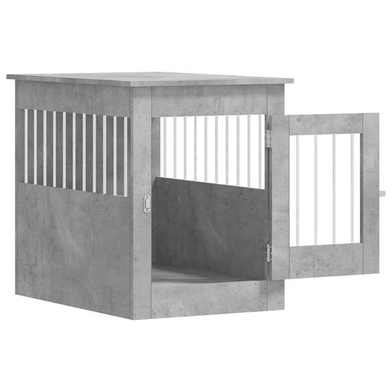 Niche plastique bois et acier gris 55 x 80 x 68 cm - Prolenta premium p361.2 - Image 6
