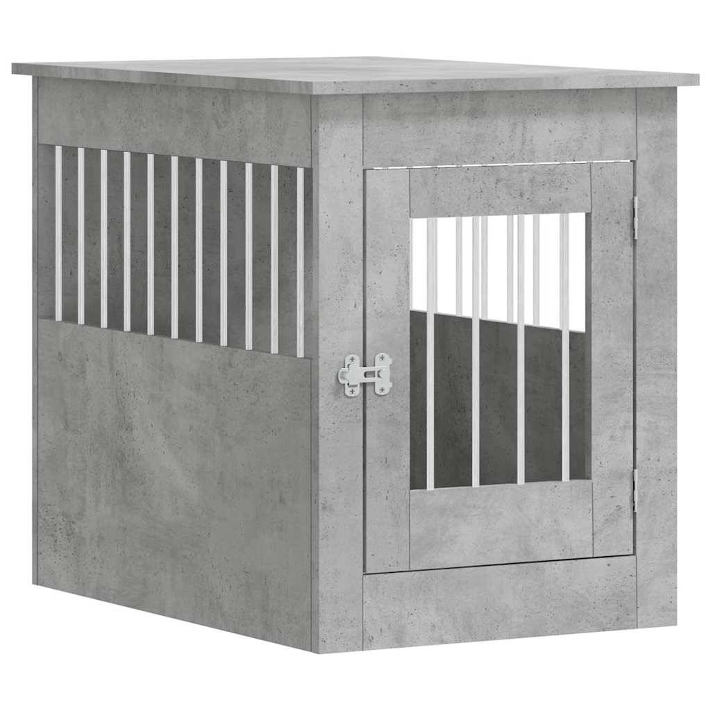 Niche plastique bois et acier gris  55 x 80 x 68 cm  - Prolenta premium p361.2 - Image 1