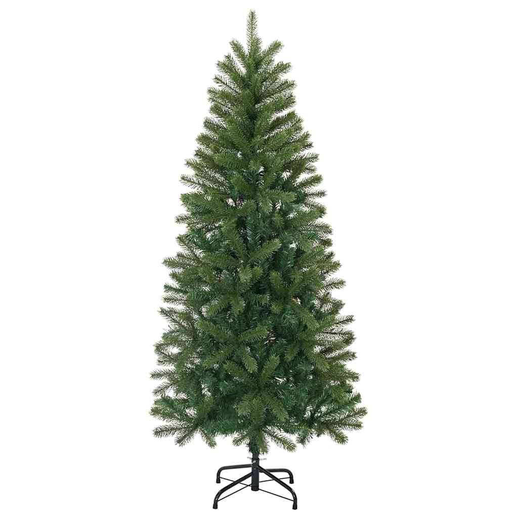 Sapin de Noël | Arbre de Noël artificiel avec 150 LED Vert 120 cm PE et PVC Maison Chic - Image 5