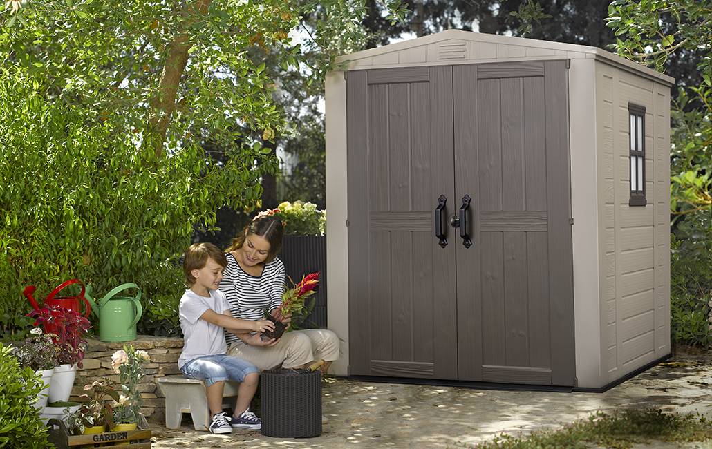 Keter - Abri de jardin Factor 3.34 m² - marron - KETER - Image 6