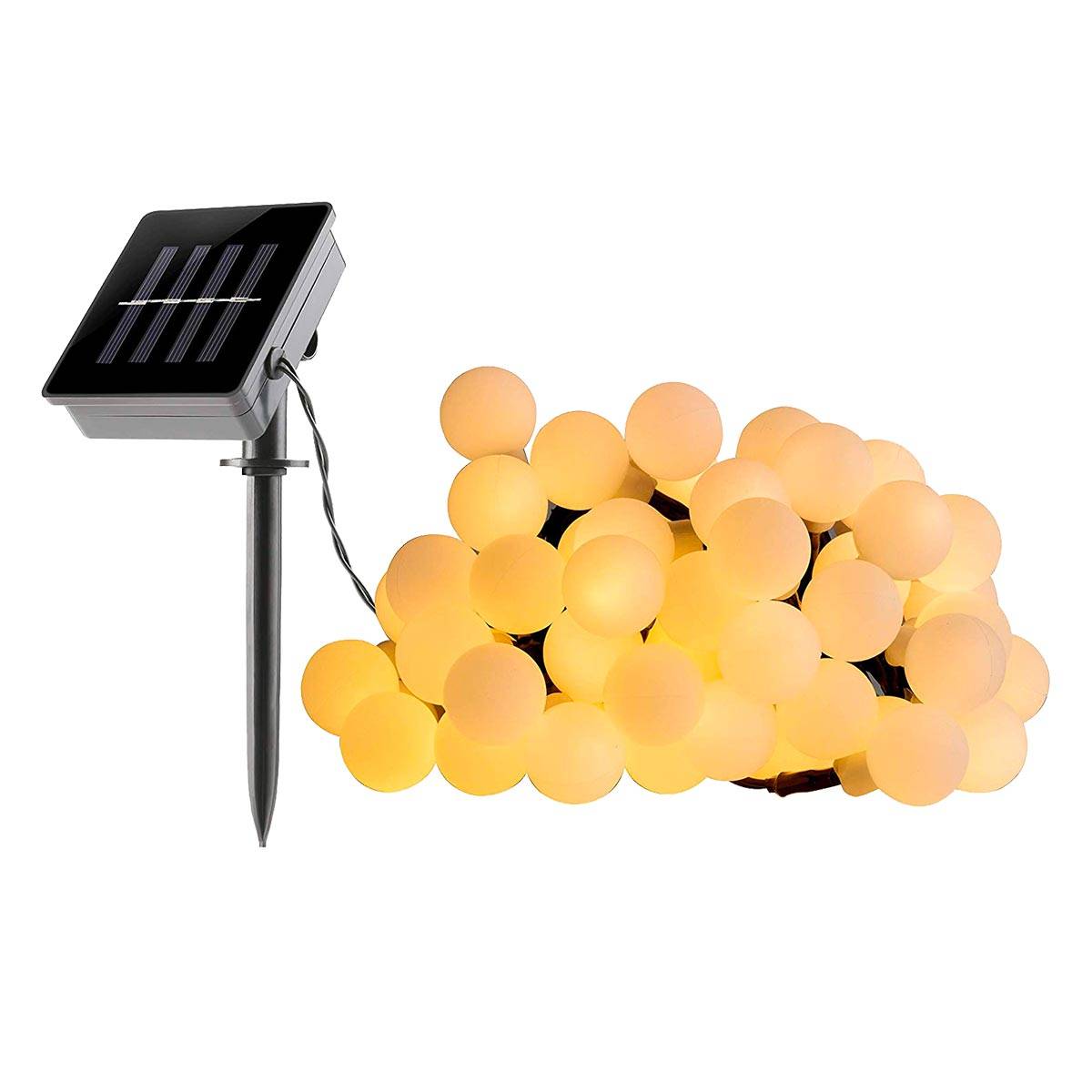 Lumisky - Guirlande solaire BILLY 60 globes 6.9M - Imagen 1