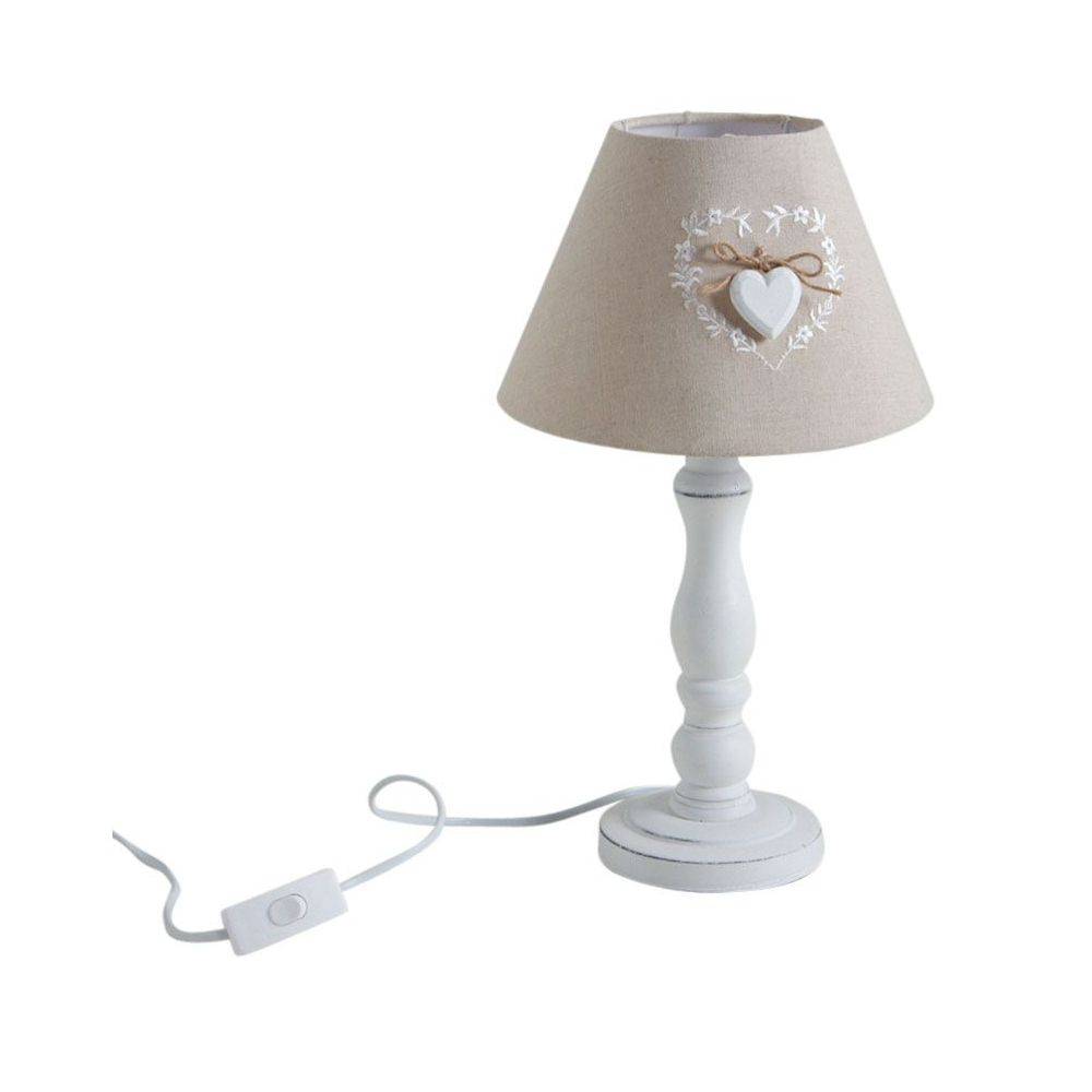 Aubry Gaspard - Lampe de chevet en bois Romantique - Imagen 4
