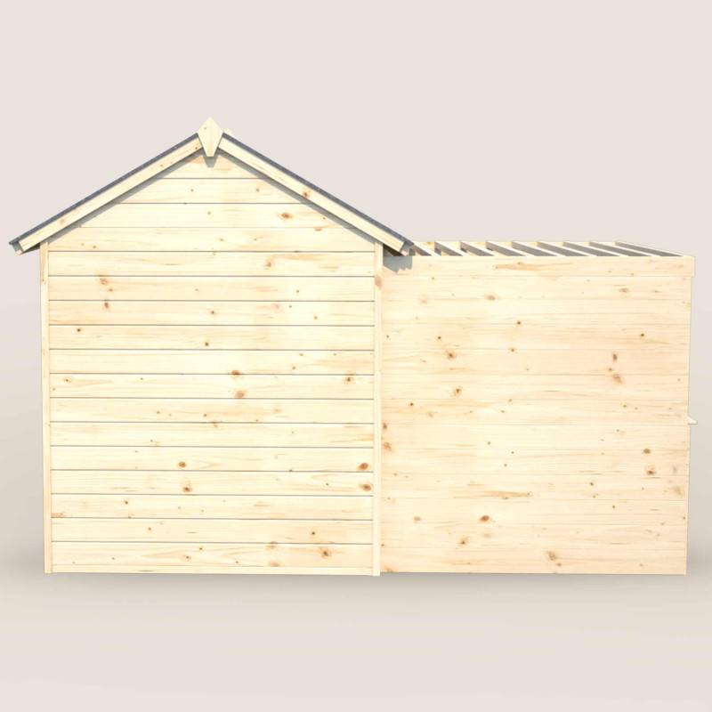 Soulet - Cabane en bois pour enfants Alpaga – Pin sylvestre, toiture étanche, 3,14 m² – Soulet - Imagen 8