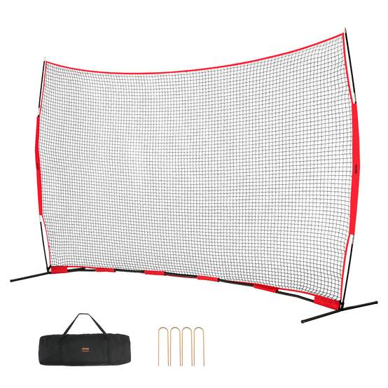 Vevor - VEVOR Filet entraînement baseball 507x312 cm, portable, sac transport. Backstop. - Image 1