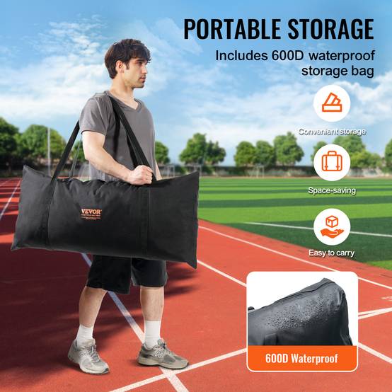 Vevor - VEVOR Filet entraînement baseball 507x312 cm, portable, sac transport. Backstop. - Image 5