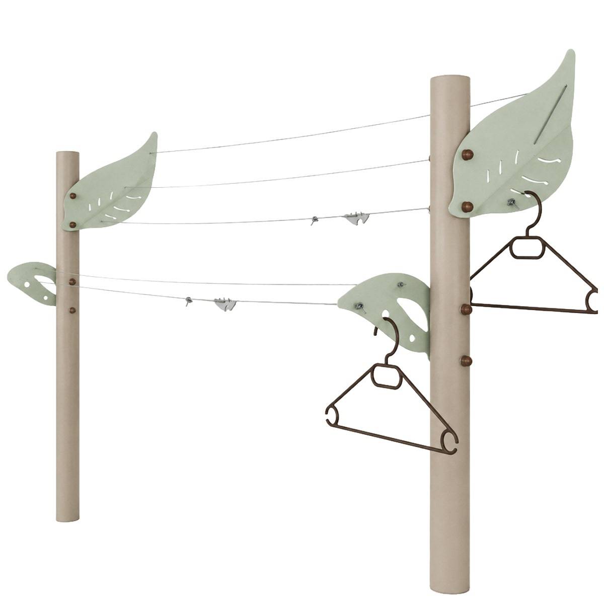 Trigano Jardin - Etendoir à linge Trigano Helios 2 fabriqué en France - Image 3
