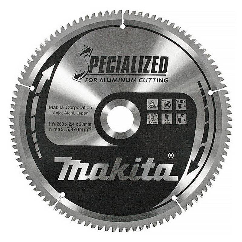 Makita - Lame carbure MAKITA B-33299 Specialized pour aluminium 216 x 30 x 64 dents Makita - Imagen 1