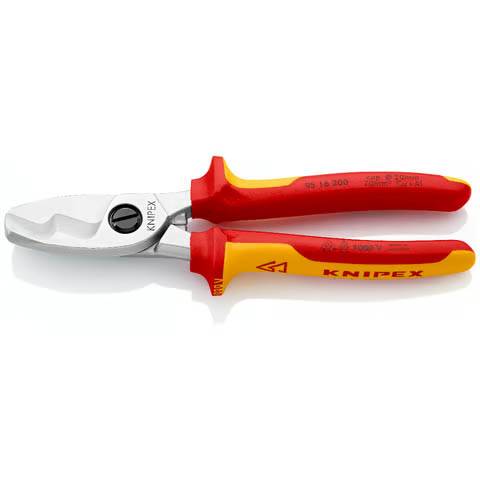 Knipex - Coupe-câbles KNIPEX à double tranchants - Isolés 1000 V - Ø 20 mm - 95 16 200 - Imagen 1