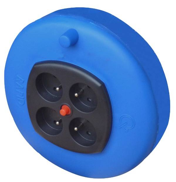 Outifrance - Enrouleur électrique fermé pour câble PVC 10 m