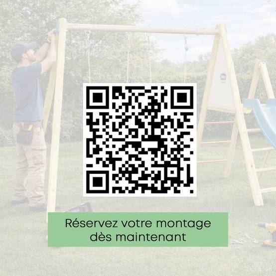 Trigano Jardin - Balançoire toboggan, face à face et nacelle - Techwood MARCY - Trigano - Image 5