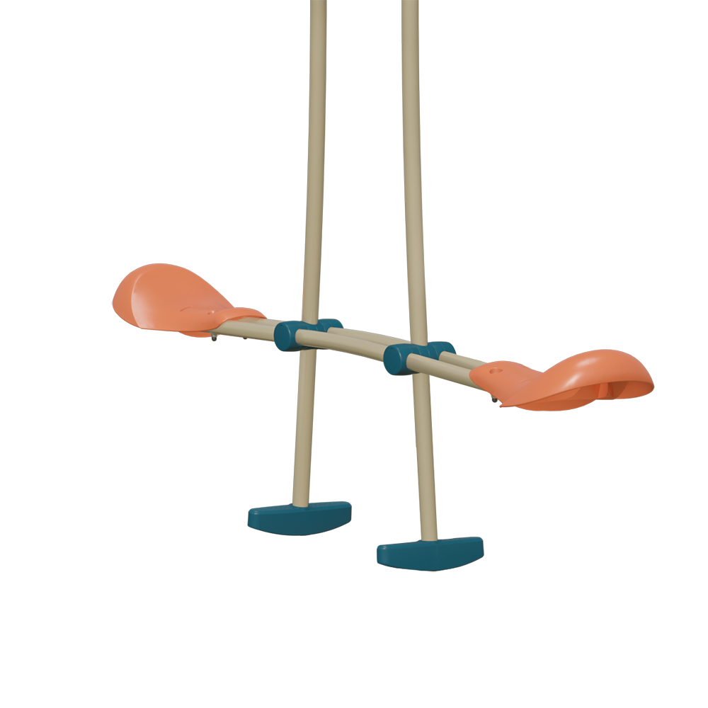 Trigano Jardin - Balançoire toboggan, face à face et nacelle - Techwood MARCY - Trigano - Image 10