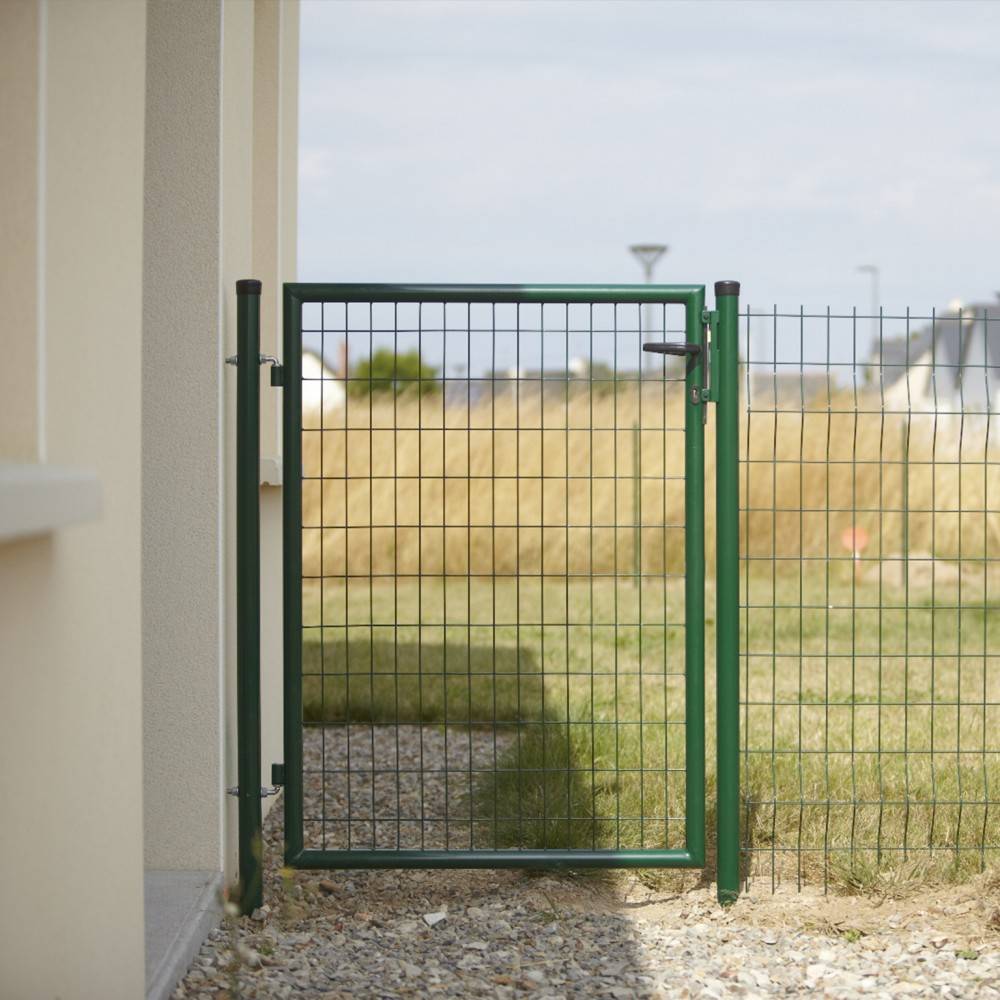 Dirickx - Portillon grillagé Eco l.100 x H.100 cm, vert DIRICKX - Imagen 1