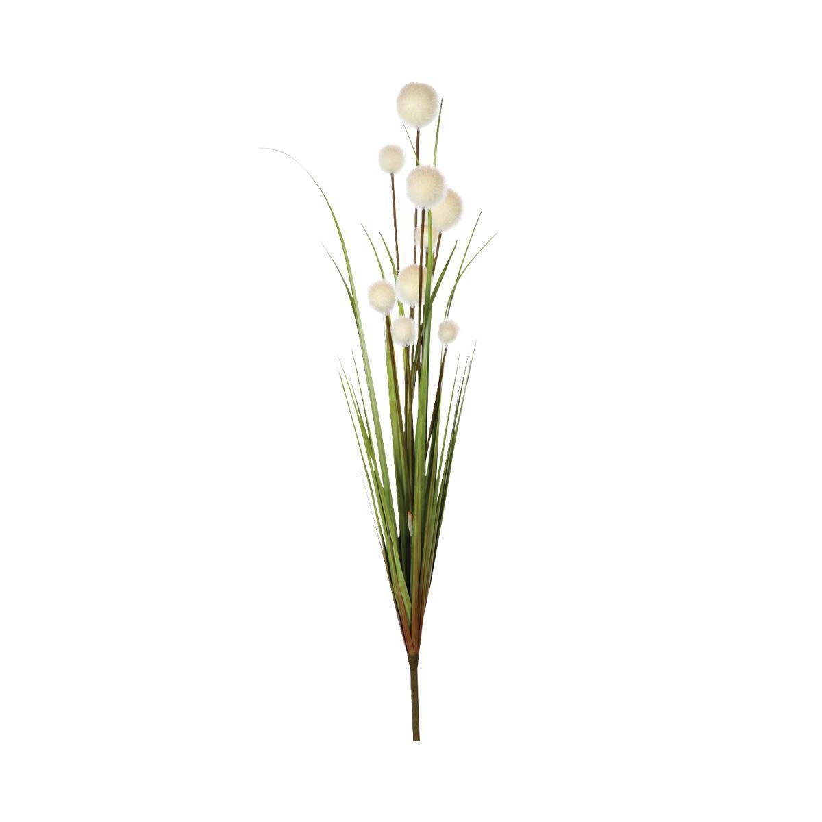 Atmosphera - Tige de roseaux artificiels blanc ivoire H91cm - Atmosphera Créateur d'intérieur - Image 1