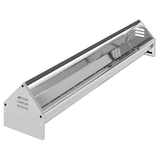 Bac Alimentation Volaille Galvanisé Résistant Intempérie Argent - ComfortXL Outdoor Living - Image 2
