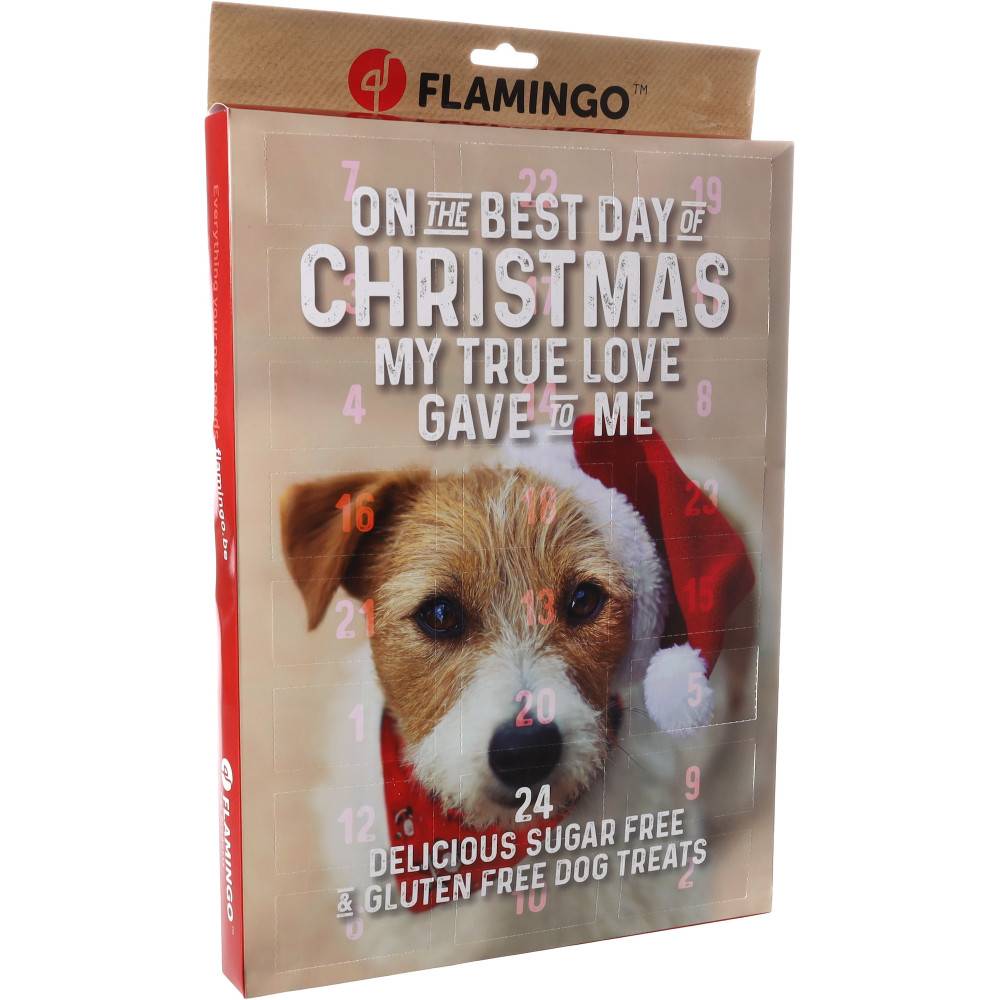 Flamingo - Calendrier de l'avent Noël pour chien 295 g - Imagen 1