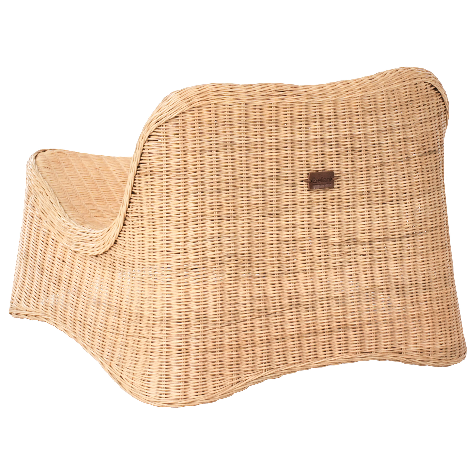 Chaise de jardin Rotin Naturel AIGANI - Beliani - Image 7
