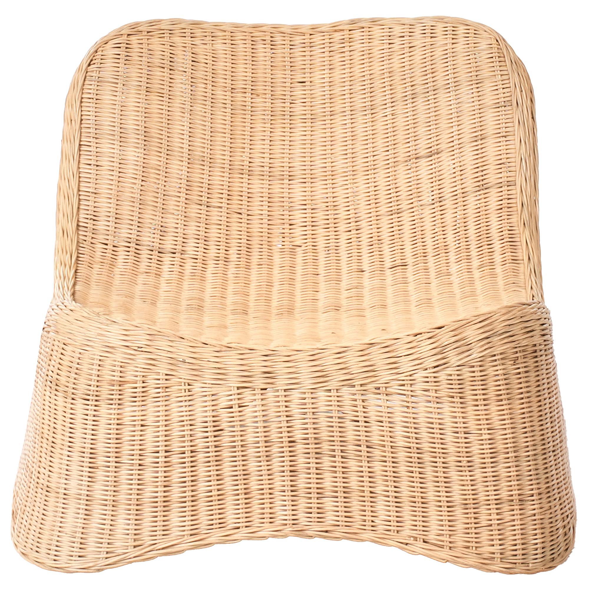 Chaise de jardin Rotin Naturel AIGANI - Beliani - Image 6