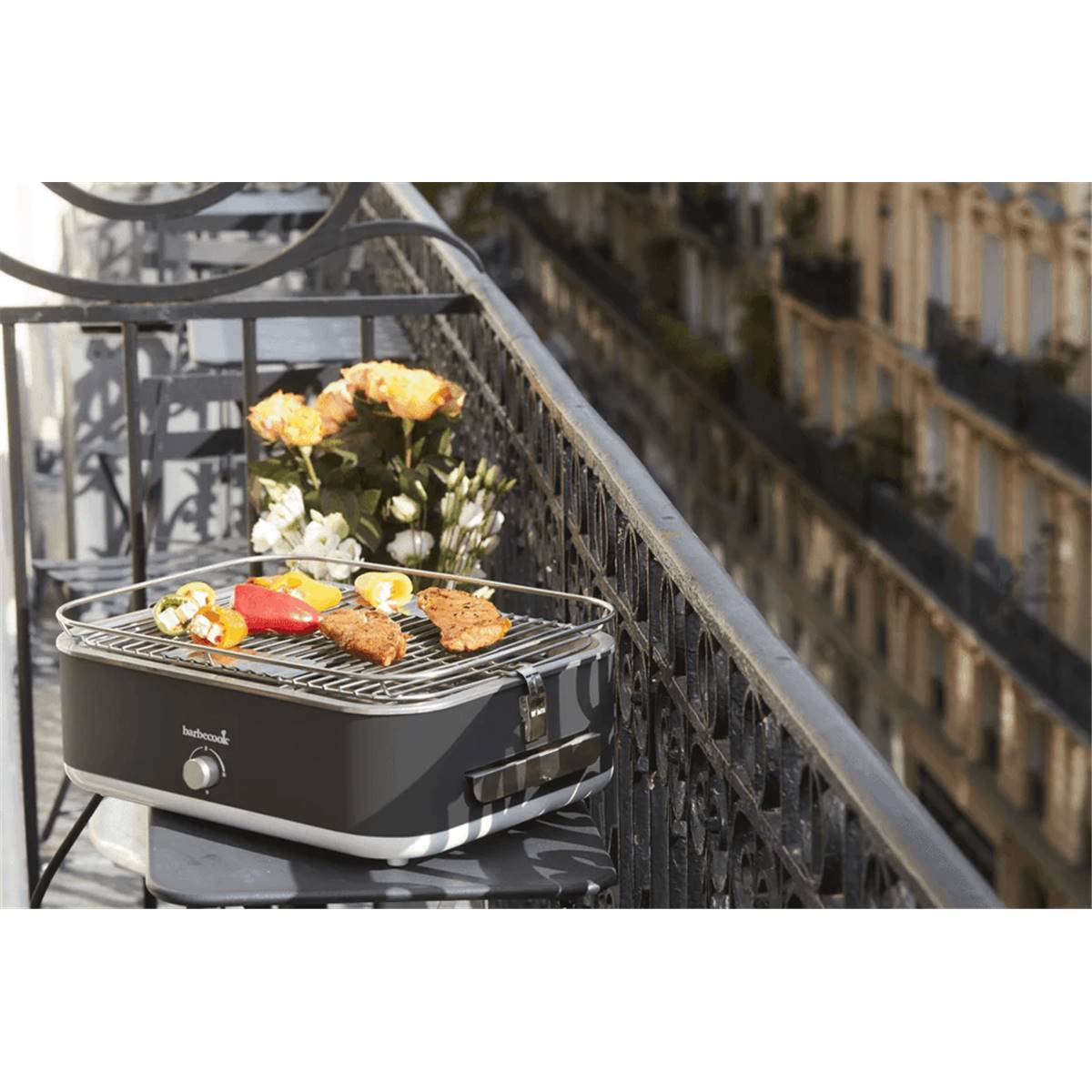 Barbecook - E-Carlo gril de table électrique Barbecook Midnight Grey - Image 4