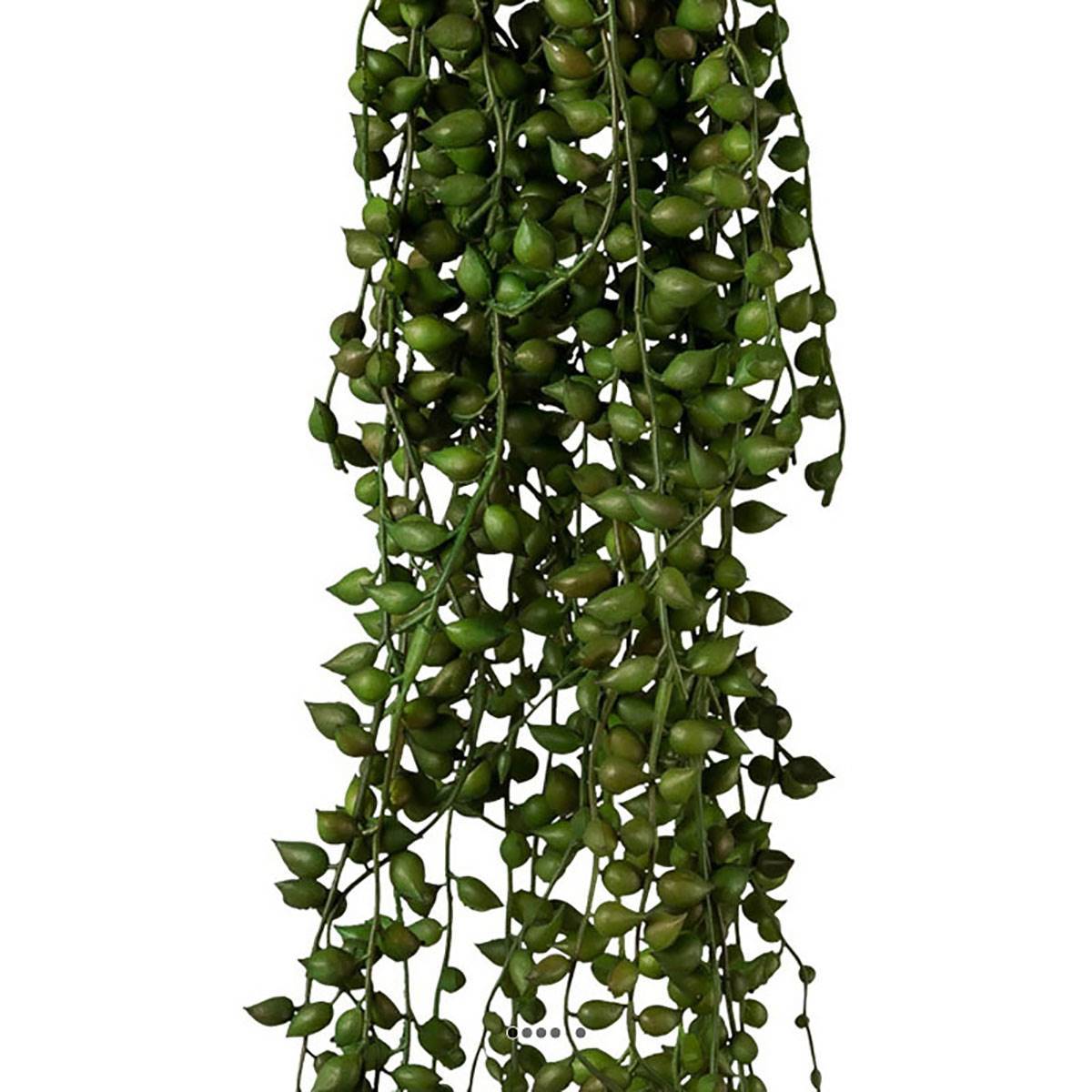 Chute de senecio artificiel L 88 cm feuillage plastique - Image 3
