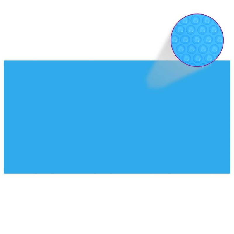 Vidaxl - Couverture De Piscine Rectangulaire 1200x600 Cm Pe Bleu - Imagen 1