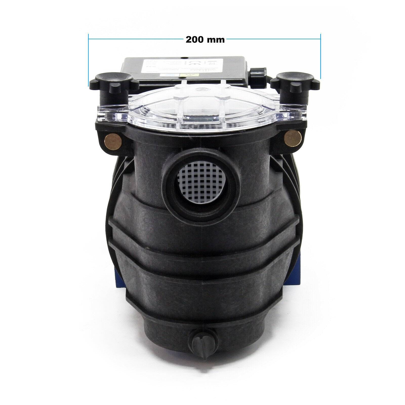 Helloshop26 - Pompe piscine 13800 litres par heure 550 watts pompe filtration circulation pool wattshirlpool - Imagen 5