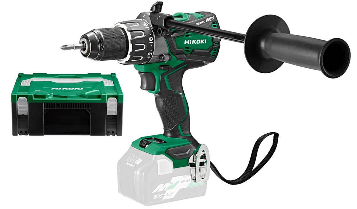 Perceuse visseuse 155NM HIKOKI Multivolt 36V Brushless - sans batterie ni chargeur - DS36DCW2Z