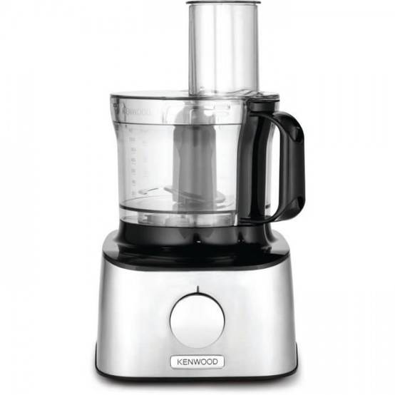 Robot multifonction Inox KENWOOD MultiPro Compact FDM301SS - Blender, presse agrumes, 3 disques, double fouet, pétrin, spatule - Image 2