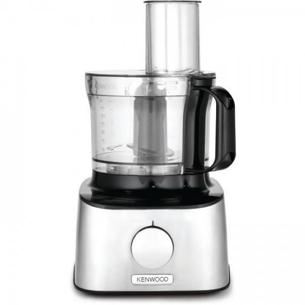Robot  multifonction Inox KENWOOD MultiPro Compact FDM301SS - Blender, presse agrumes, 3 disques, double fouet, pétrin, spatule - Image 2