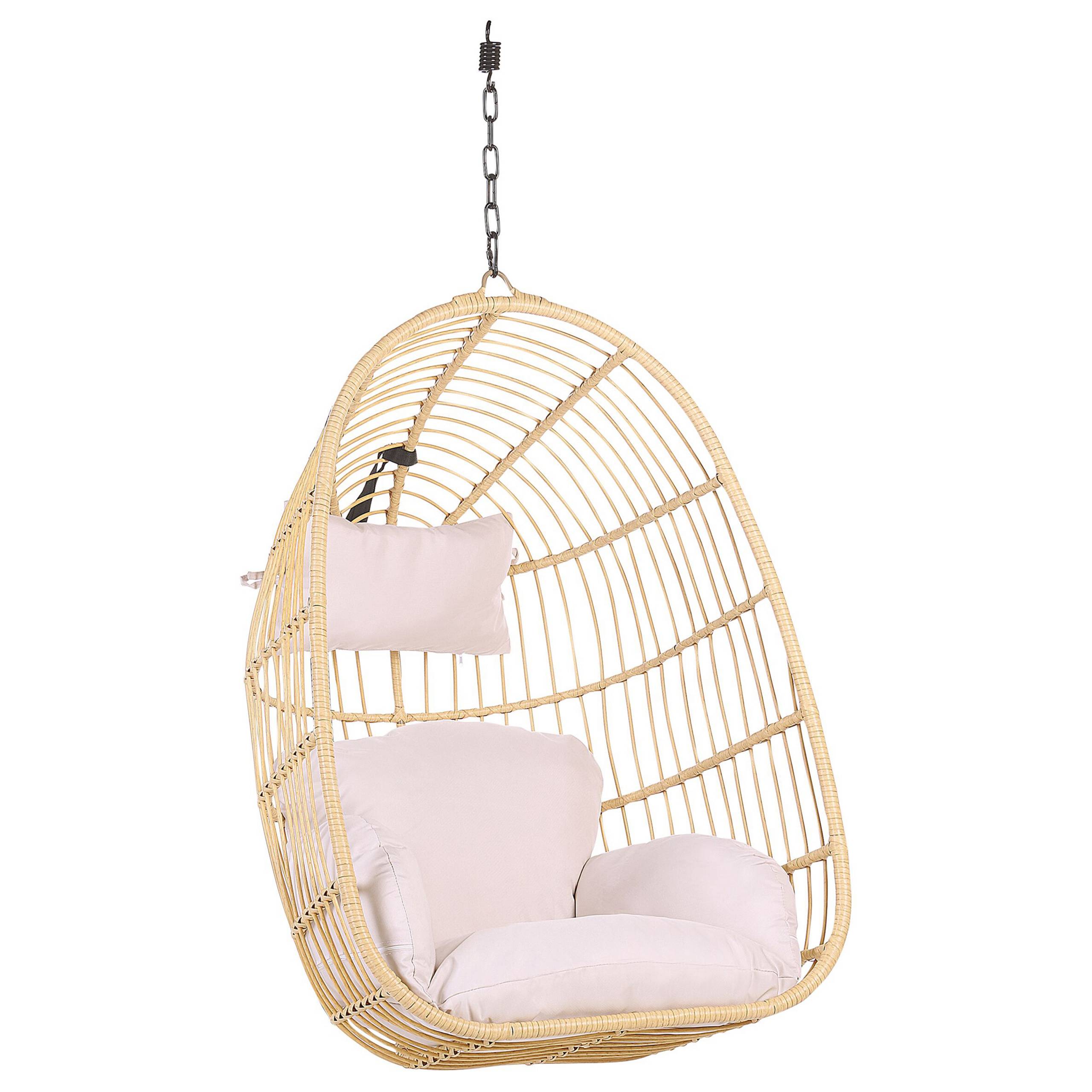 Beliani - Chaise porte-à-faux Polyrotin Naturel CASOLI - Beliani - Imagen 6