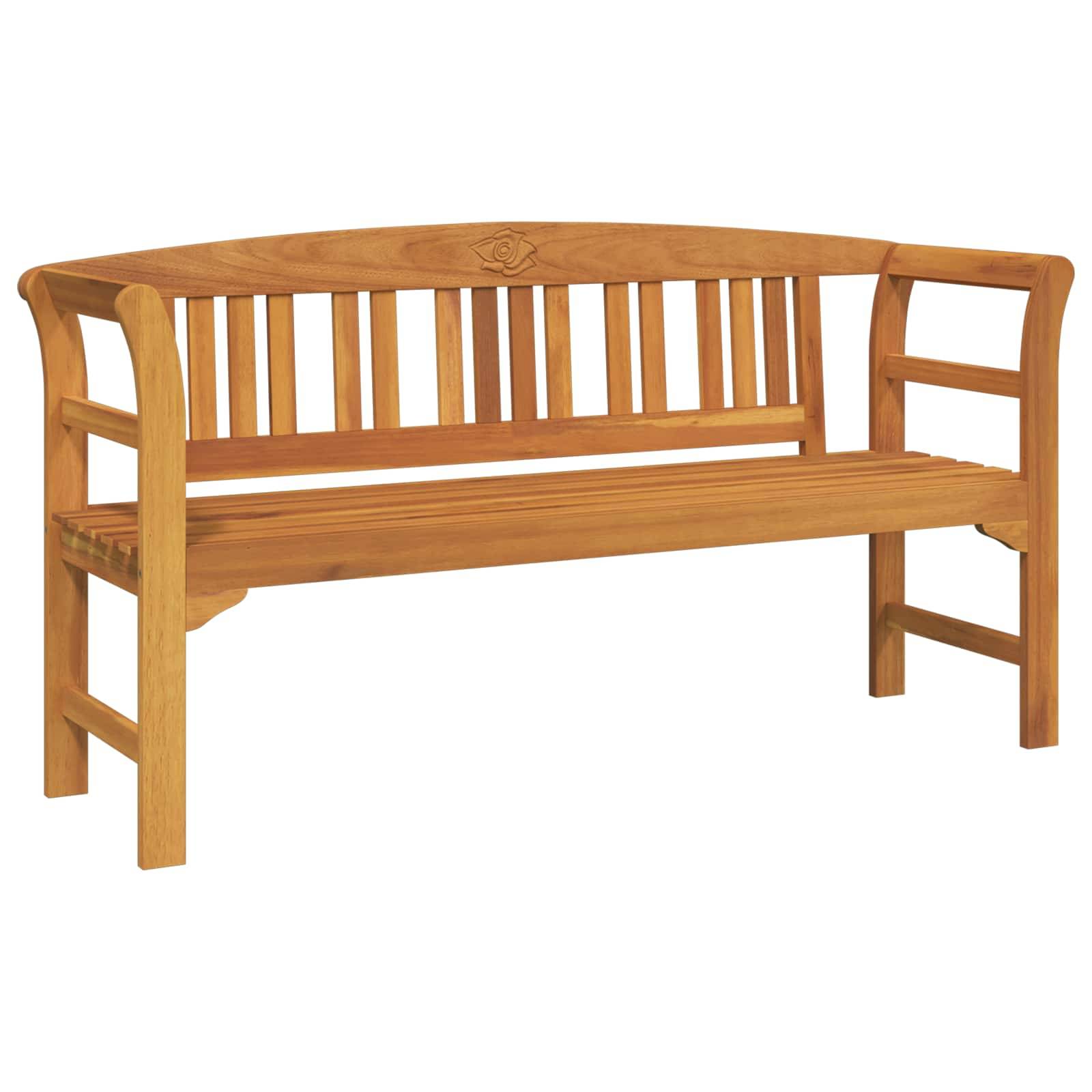 Vidaxl - Ensemble de salon Rose de jardin 4 pcs Bois d'Acacia Massif vidaXL 3416309 - Image 7