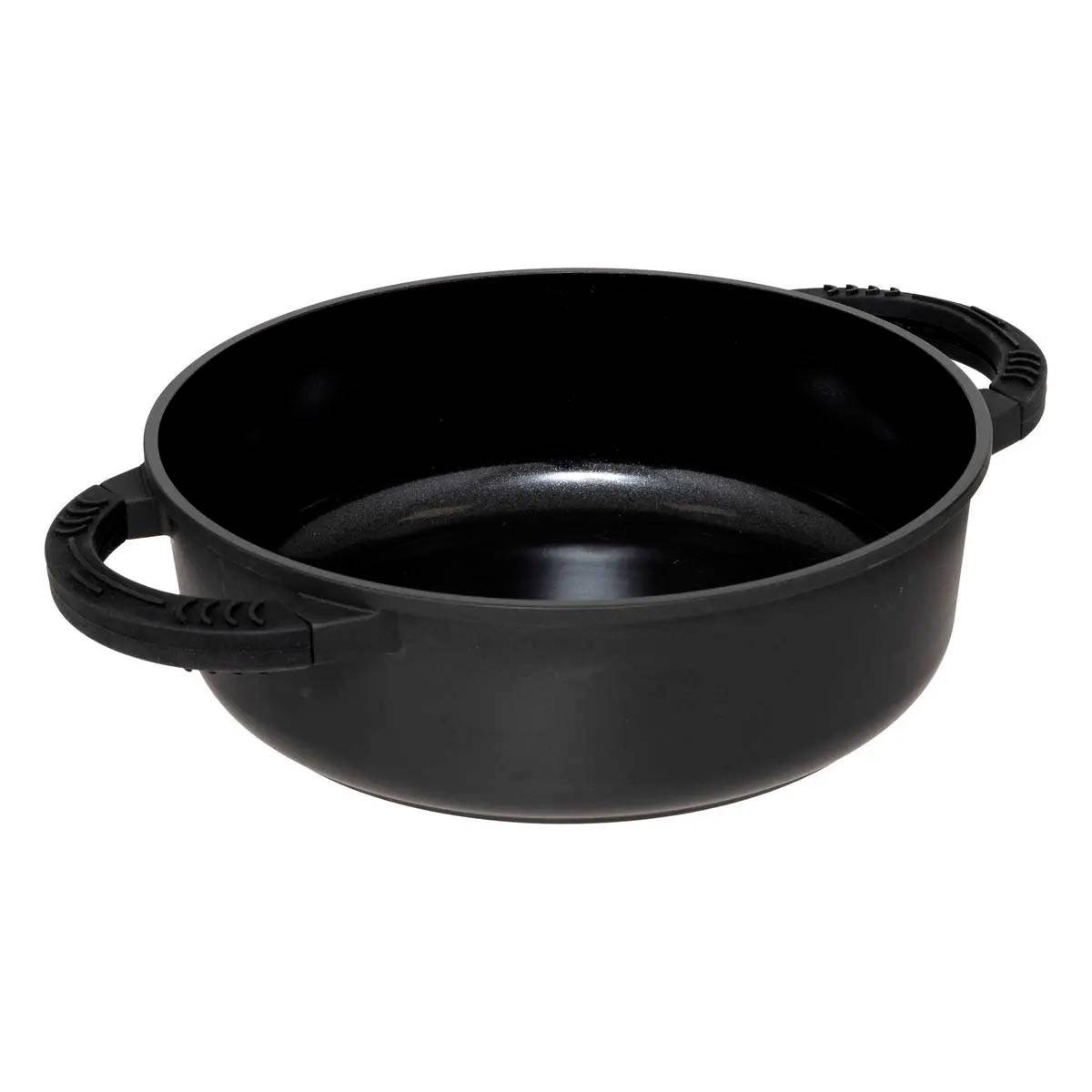 Batterie de Cuisine 6 Pièces "Fonte" 45cm Noir - Image 2