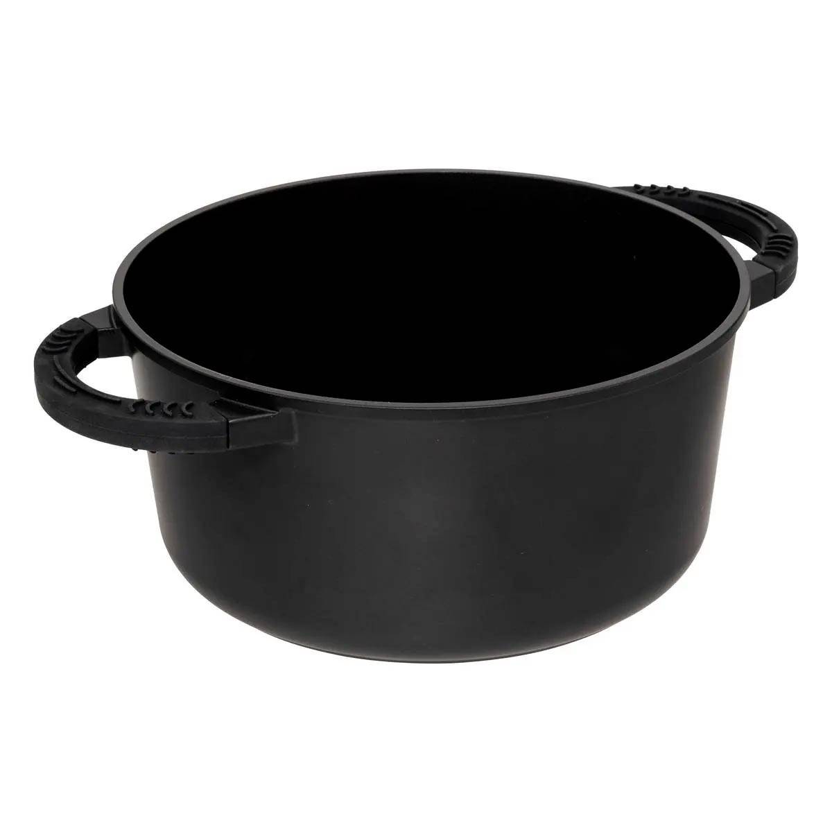 Batterie de Cuisine 6 Pièces "Fonte" 45cm Noir - Image 3