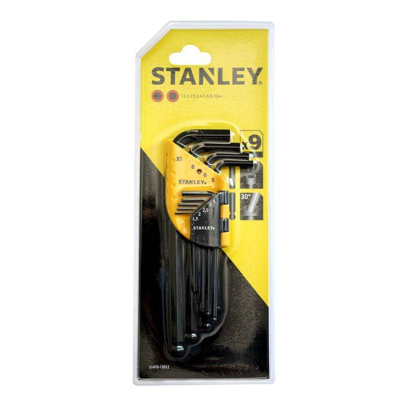 stanley - Etui de 9 clés mâles longues à têtes sphériques STANLEY STHT0-13012 Stanley