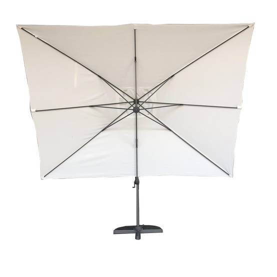 Parasol déporté écru 4x3 m Mercuria - Gecko Jardin - Imagen 4