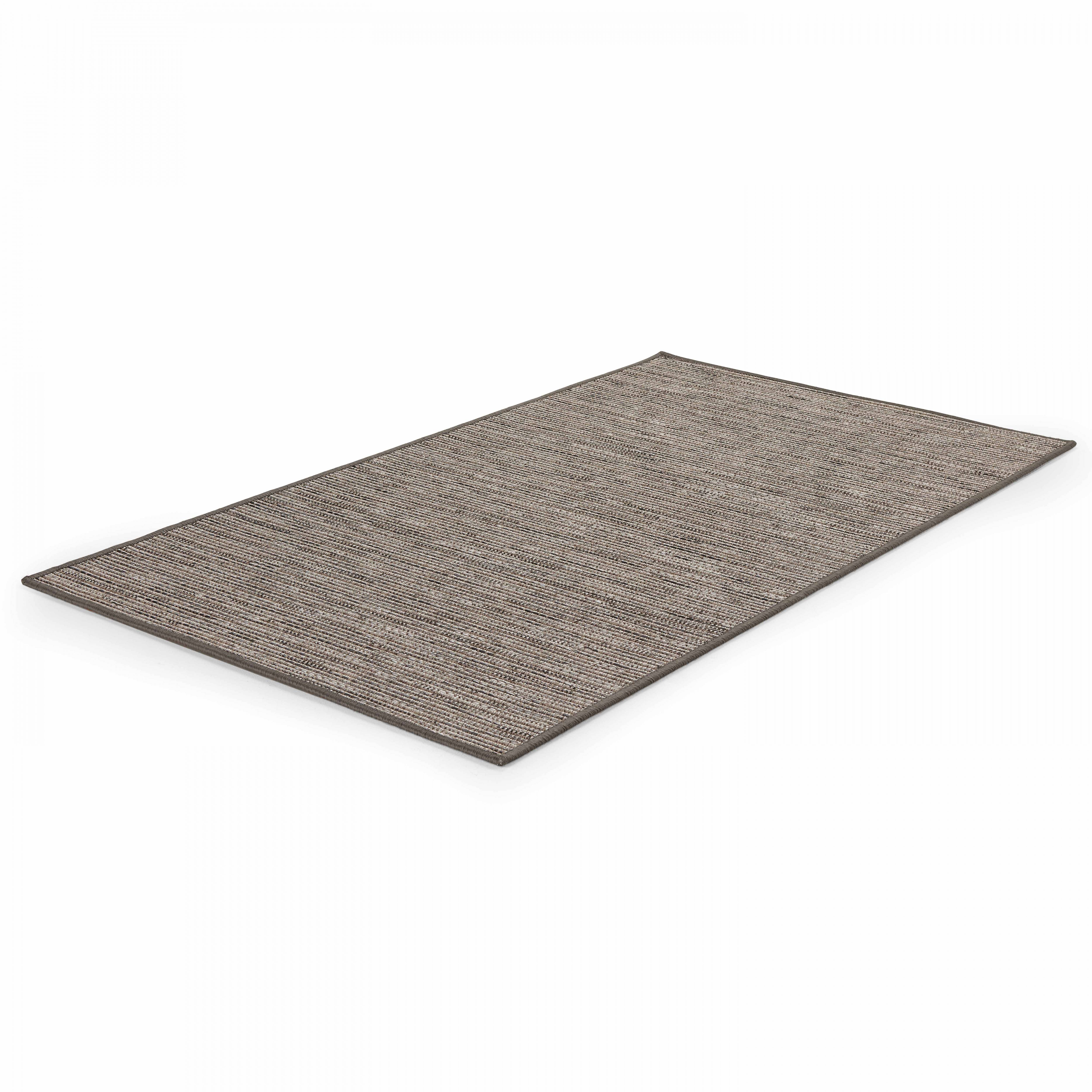 Oviala - Tapis rectangulaire en polypropylène 80x150 cm terre Oda - Oviala - Imagen 3