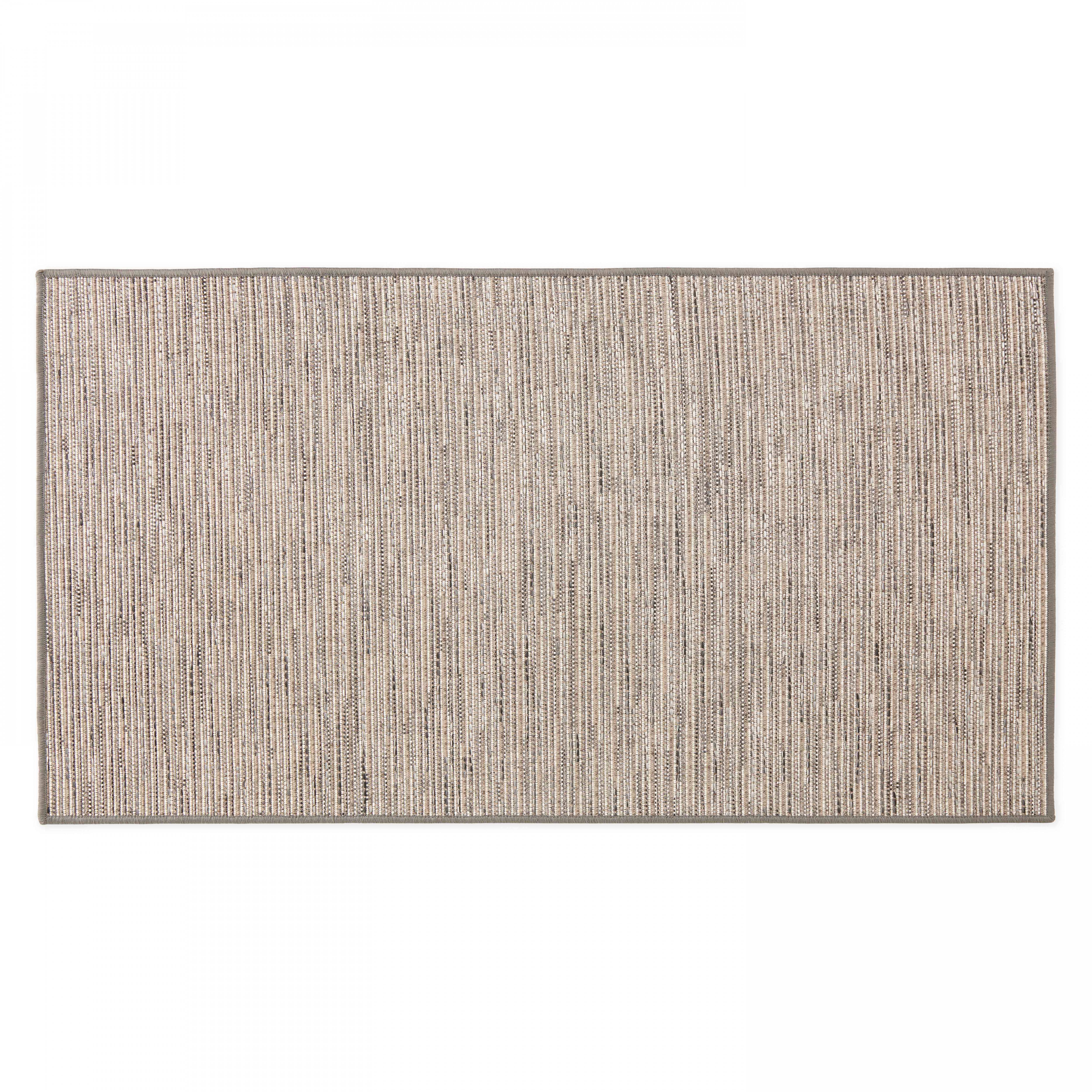 Oviala - Tapis rectangulaire en polypropylène 80x150 cm terre Oda - Oviala - Imagen 1
