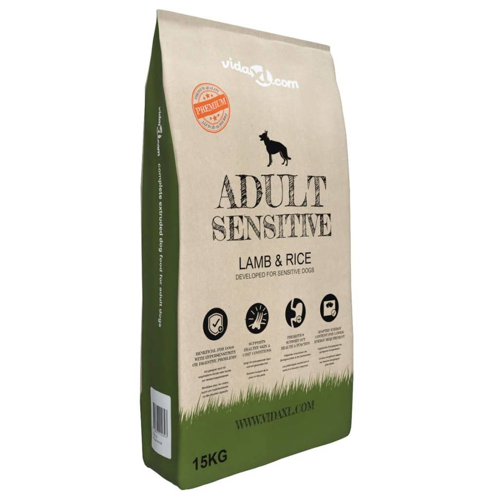Vidaxl - Nourriture sèche pour chiens Adult Sensitive Lamb & Rice 15 kg vidaXL 170491 - Image 1