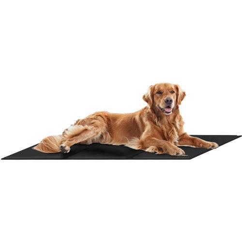 Tapis rafraîchissant pour animaux 110x70cm Purlov Noir - Image 6