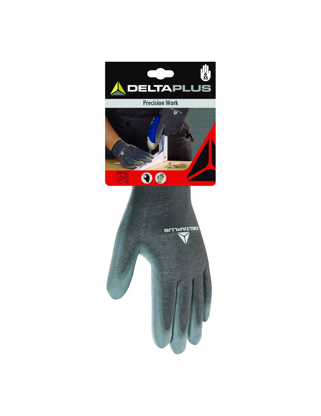 Delta Plus - Gant Precision Polyest Enduit Pu 07 - Delta Plus - Image 1
