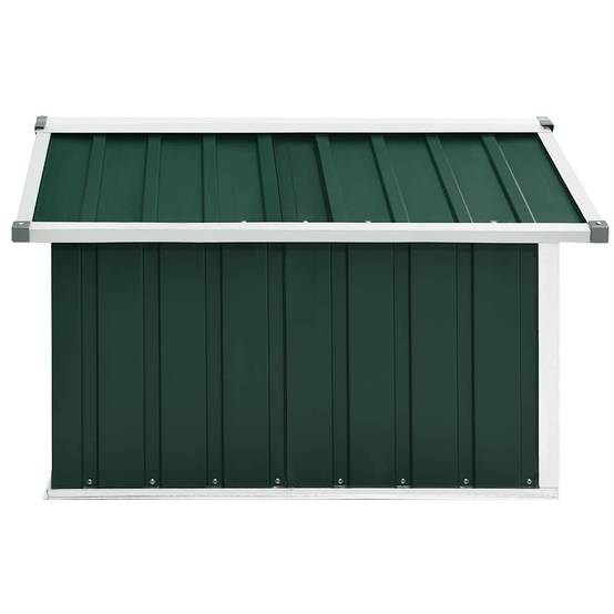 PANGIVO - Abri pour robot tondeuse acier galvanisé vert 92 x 97 x 63 cm - PANGIVO - Image 4