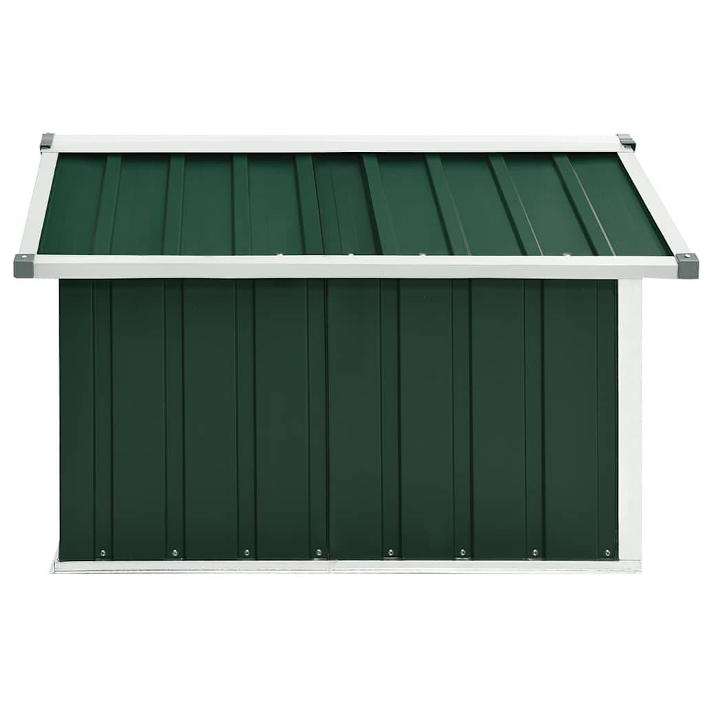 PANGIVO - Abri pour robot tondeuse acier galvanisé vert 92 x 97 x 63 cm - PANGIVO - Image 4