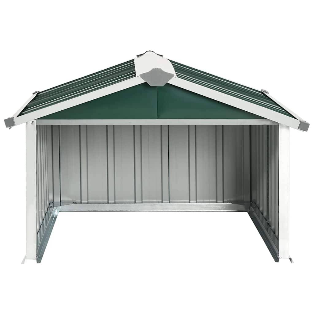 PANGIVO - Abri pour robot tondeuse acier galvanisé vert 92 x 97 x 63 cm - PANGIVO - Image 3