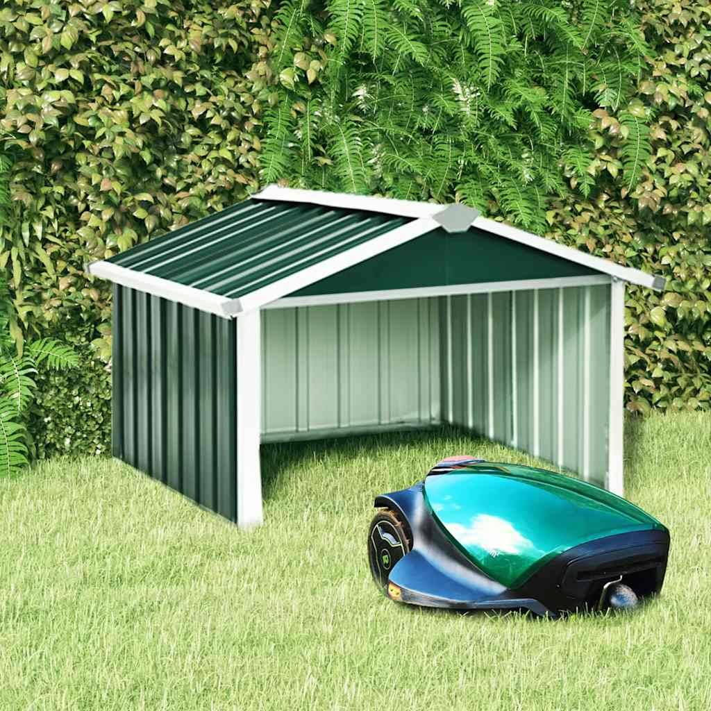 PANGIVO - Abri pour robot tondeuse acier galvanisé vert 92 x 97 x 63 cm - PANGIVO