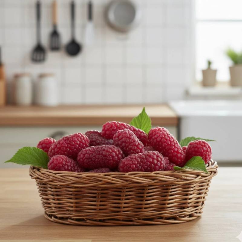 Mûre-framboise, Tayberry à fleurs Rose - feuillage Caduc - Godet - 5/10 cm-  hauteur à maturité De 2,50 m à 3,00 m - Imagen 3