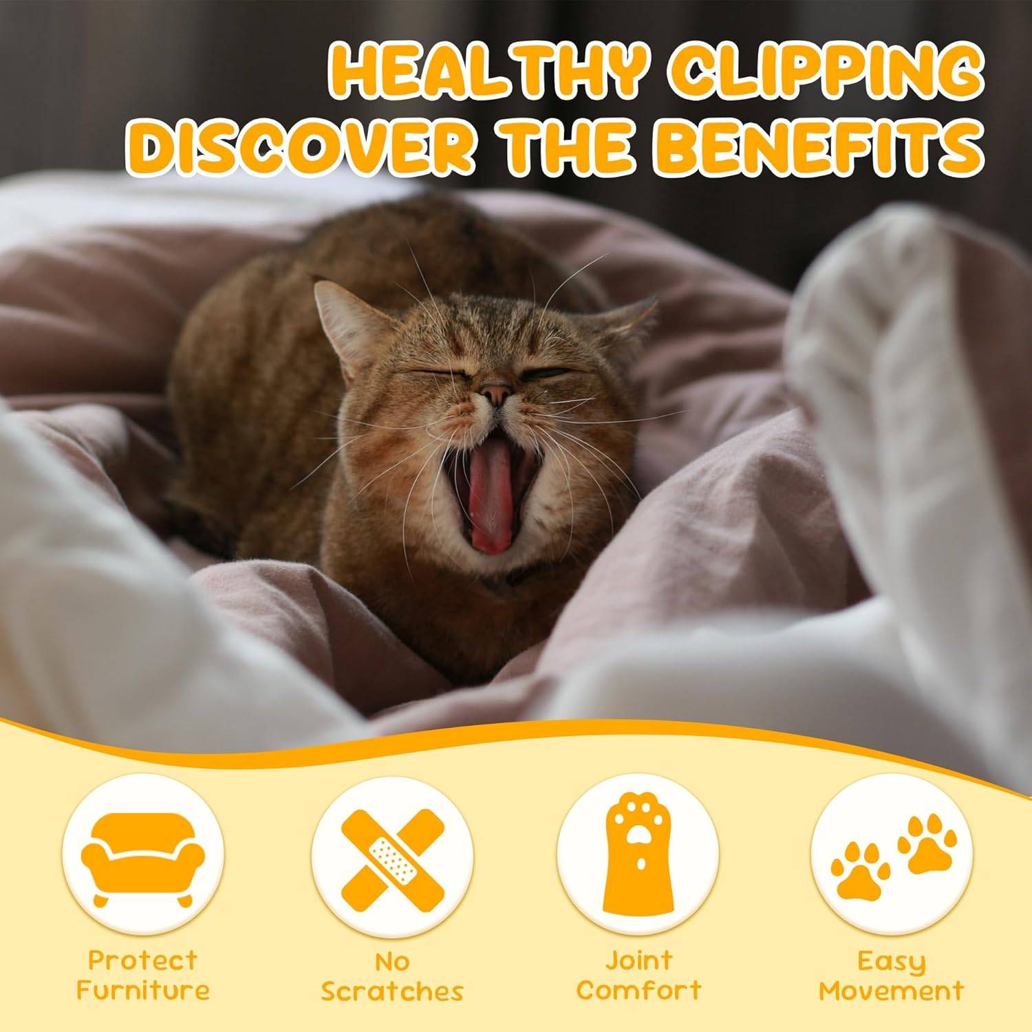 DtopbuyAge - Lot de 2 Ciseaux à Ongles pour Chien et Chat - Pour une Coupe Précise DtopbuyAge - Image 2