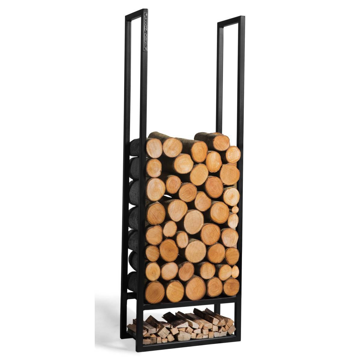Divers - Le Porte-Bûches "ATOS"  pour bûches de 20cm: Une Fusion Parfaite d'Esthétique et de Fonctionnalité - 150 x 50 x 20 cm - Imagen 1